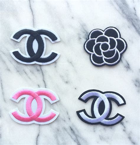 chanel iron on patch|chanel embroidered patches.